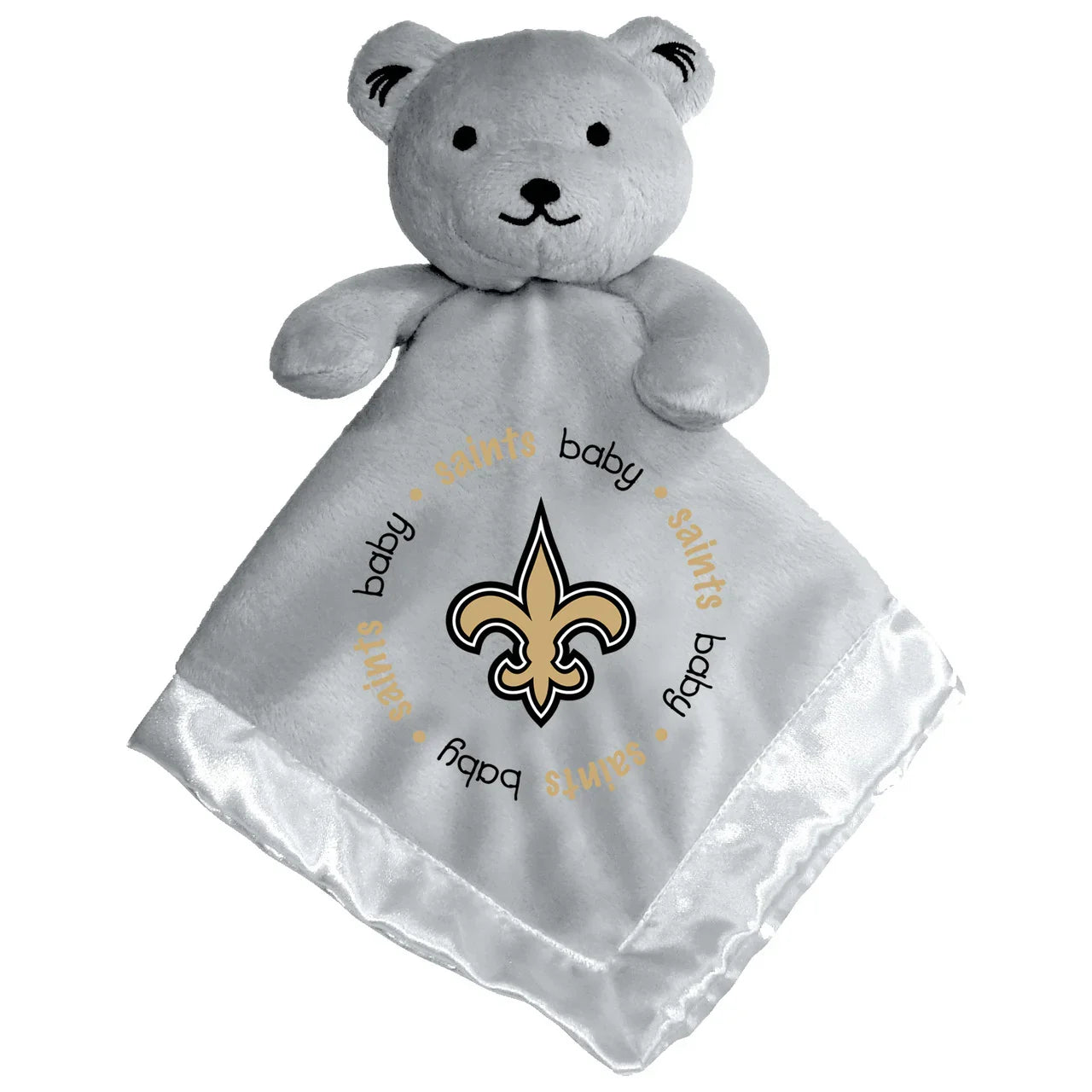 New Orleans Saints Security Bear Gray - Sports Collectibles, Sports Memorabilia, Sports Fan Shop, Sports Gifts