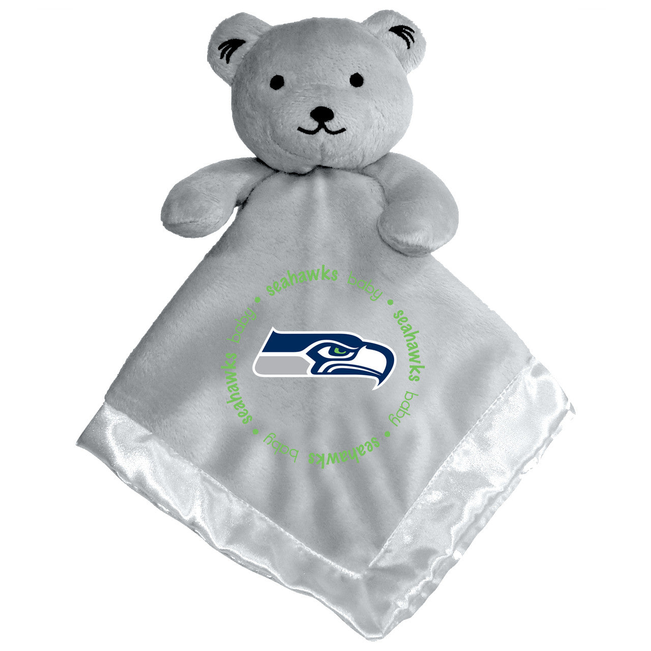 Seattle Seahawks Security Bear Gray - Sports Collectibles, Sports Memorabilia, Sports Fan Shop, Sports Gifts