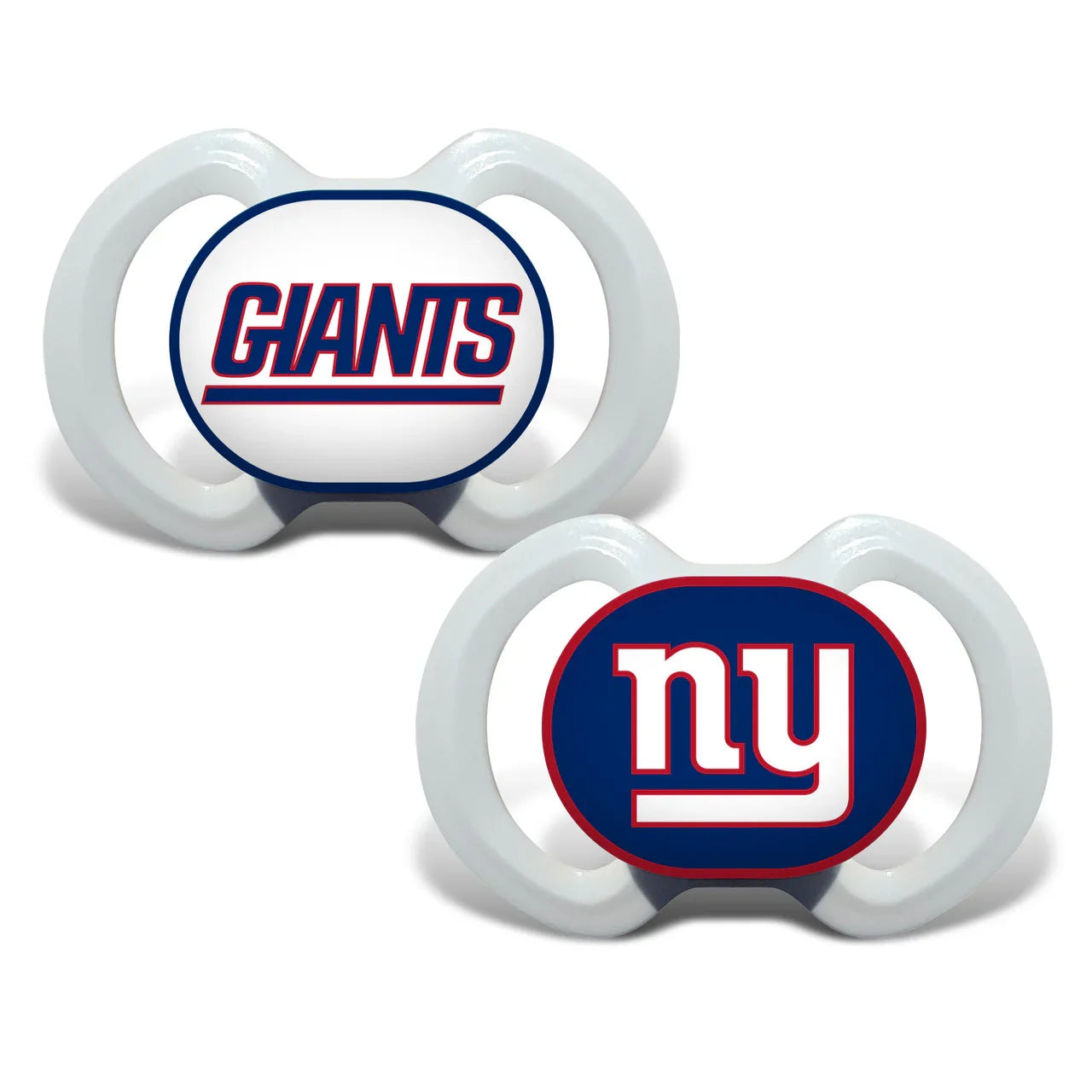 New York Giants Pacifier 2 Pack Alternate - 757 Sports Collectibles