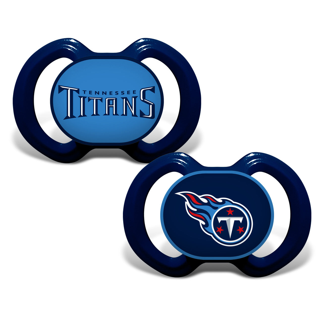 Tennessee Titans Pacifier 2 Pack - Sports Collectibles, Sports Memorabilia, Sports Fan Shop, Sports Gifts