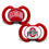 Ohio State Buckeyes Pacifier 2 Pack - Sports Collectibles, Sports Memorabilia, Sports Fan Shop, Sports Gifts