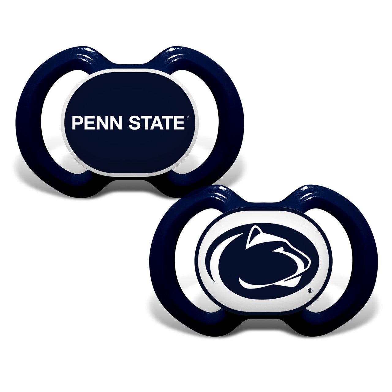 Penn State Nittany Lions Pacifier 2 Pack - Sports Collectibles, Sports Memorabilia, Sports Fan Shop, Sports Gifts