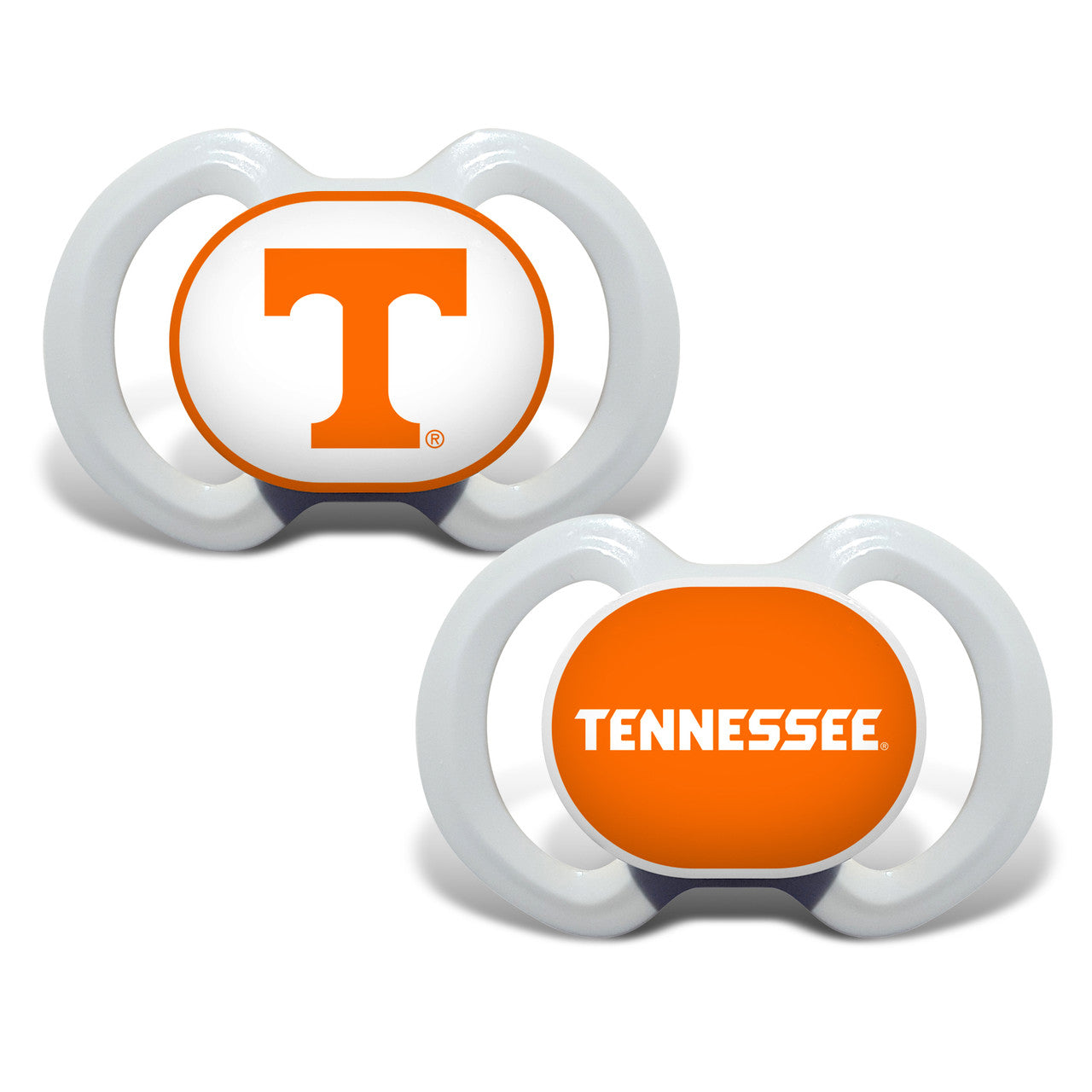 Tennessee Volunteers Pacifier 2 Pack Alternate - Sports Collectibles, Sports Memorabilia, Sports Fan Shop, Sports Gifts