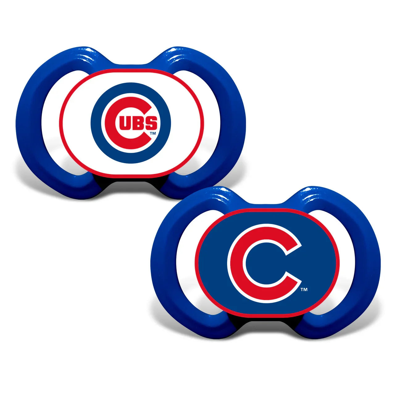 Chicago Cubs Pacifier 2 Pack Alternate - 757 Sports Collectibles