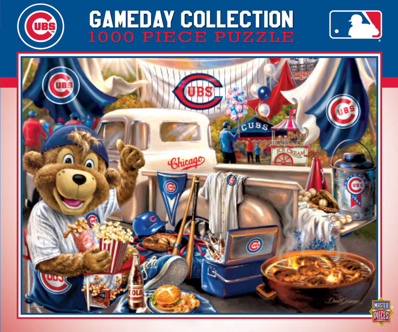 Chicago Cubs Puzzle 1000 Piece Gameday Design - Sports Collectibles, Sports Memorabilia, Sports Fan Shop, Sports Gifts