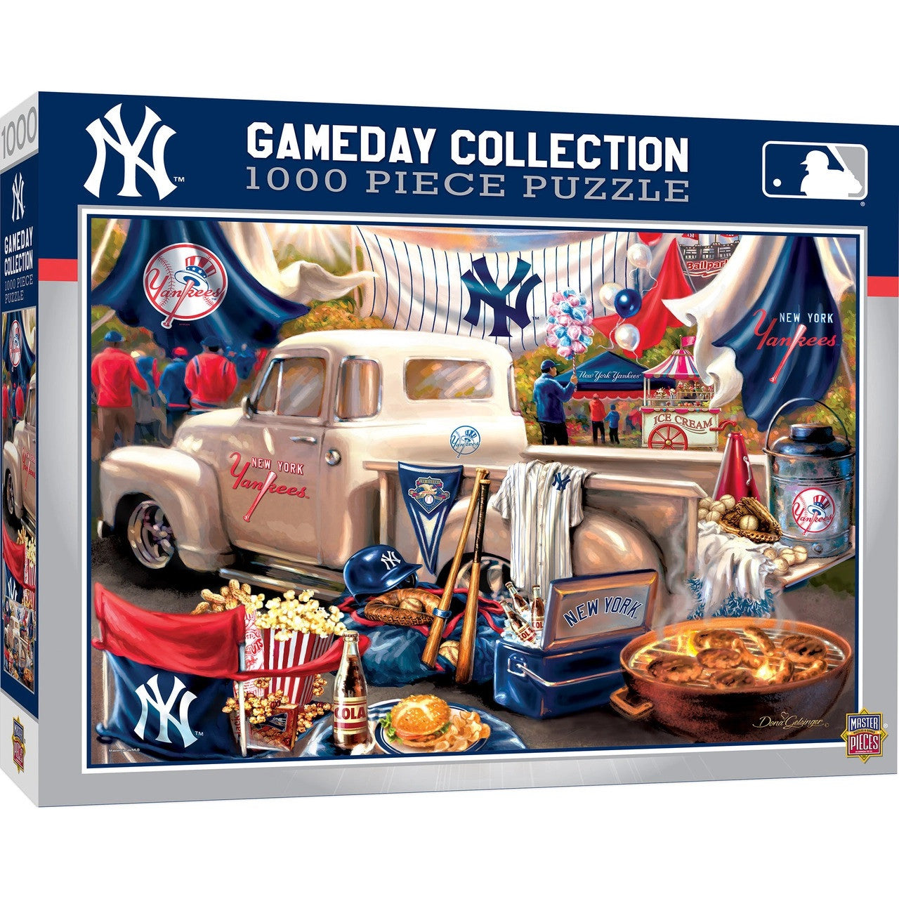 New York Yankees Puzzle 1000 Piece Gameday Design - Sports Collectibles, Sports Memorabilia, Sports Fan Shop, Sports Gifts