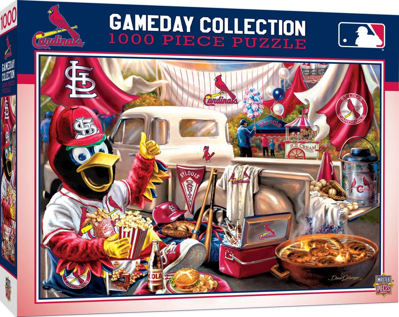St. Louis Cardinals Puzzle 1000 Piece Gameday Design - Sports Collectibles, Sports Memorabilia, Sports Fan Shop, Sports Gifts