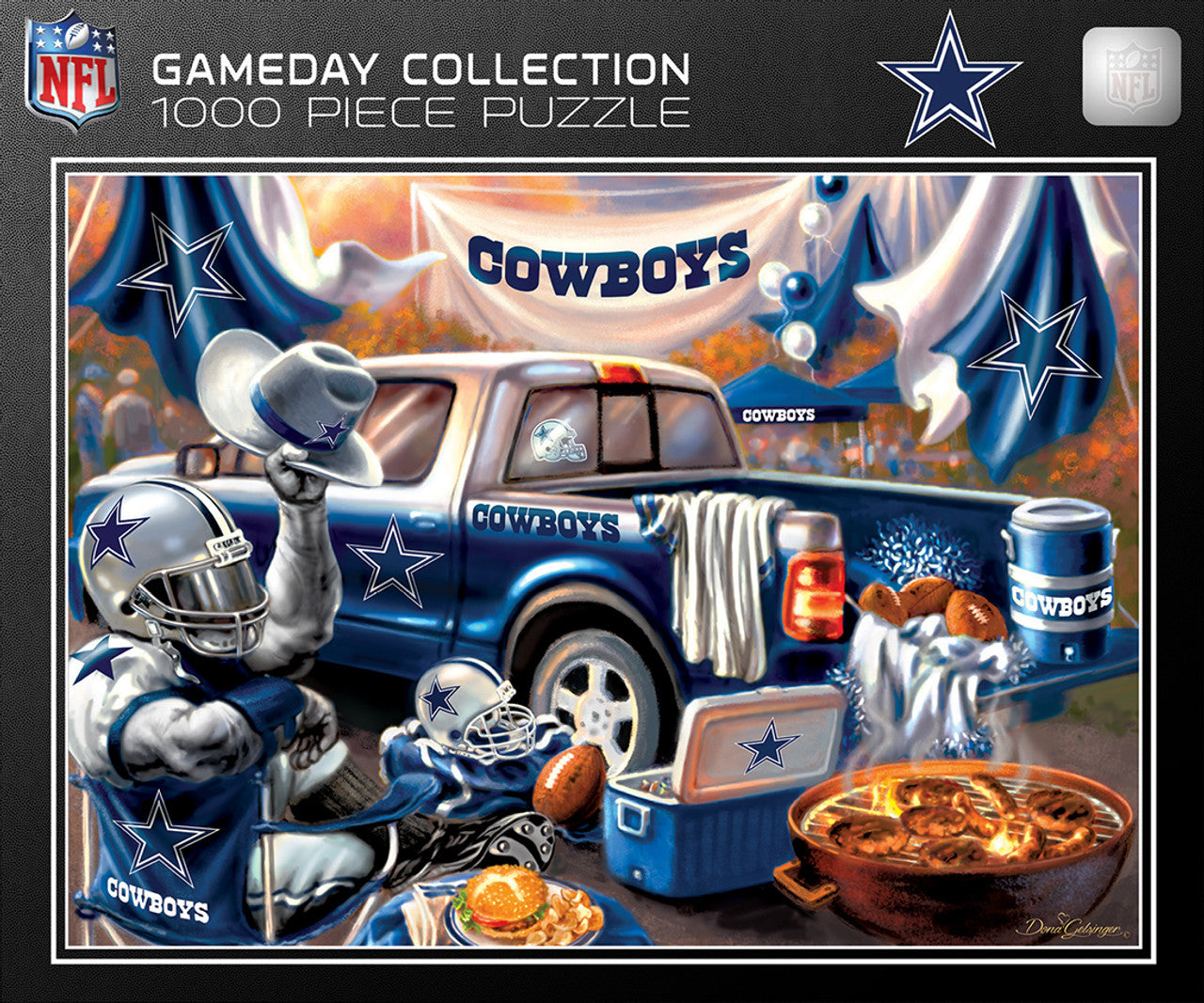 Dallas Cowboys Puzzle 1000 Piece Gameday Design - Sports Collectibles, Sports Memorabilia, Sports Fan Shop, Sports Gifts