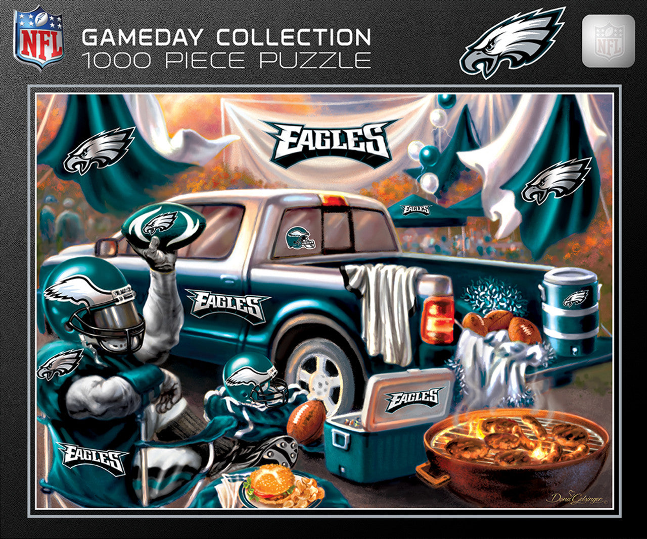 Philadelphia Eagles Puzzle 1000 Piece Gameday Design - Sports Collectibles, Sports Memorabilia, Sports Fan Shop, Sports Gifts