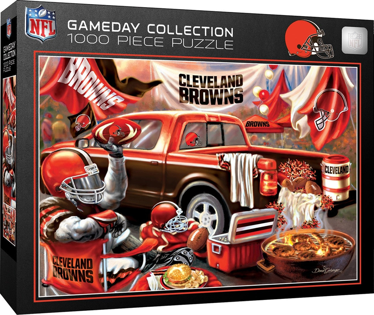 Cleveland Browns Puzzle 1000 Piece Gameday Design - Sports Collectibles, Sports Memorabilia, Sports Fan Shop, Sports Gifts