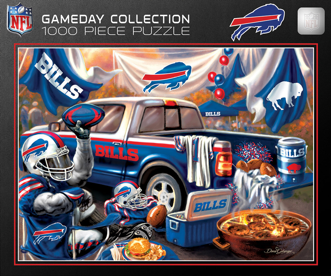 Buffalo Bills Puzzle 1000 Piece Gameday Design - Sports Collectibles, Sports Memorabilia, Sports Fan Shop, Sports Gifts