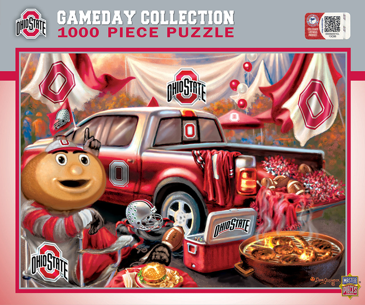 Ohio State Buckeyes Puzzle 1000 Piece Gameday Design - Sports Collectibles, Sports Memorabilia, Sports Fan Shop, Sports Gifts