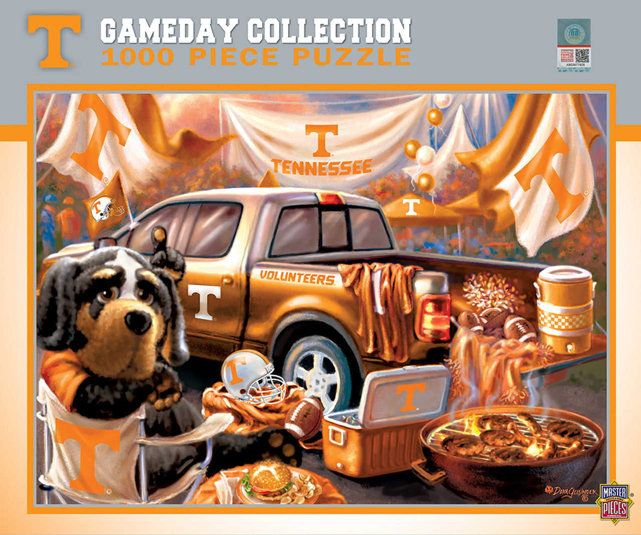 Tennessee Volunteers Puzzle 1000 Piece Gameday Design - Sports Collectibles, Sports Memorabilia, Sports Fan Shop, Sports Gifts