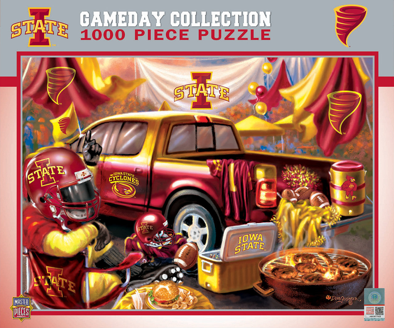 Iowa State Cyclones Puzzle 1000 Piece Gameday Design - Sports Collectibles, Sports Memorabilia, Sports Fan Shop, Sports Gifts