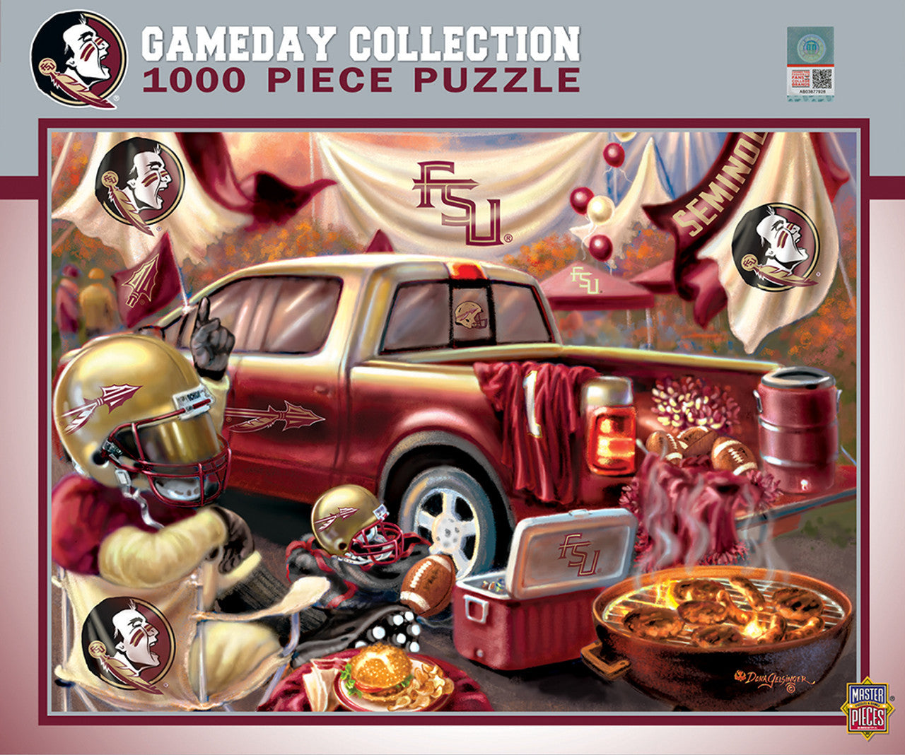 Florida State Seminoles Puzzle 1000 Piece Gameday Design - Sports Collectibles, Sports Memorabilia, Sports Fan Shop, Sports Gifts