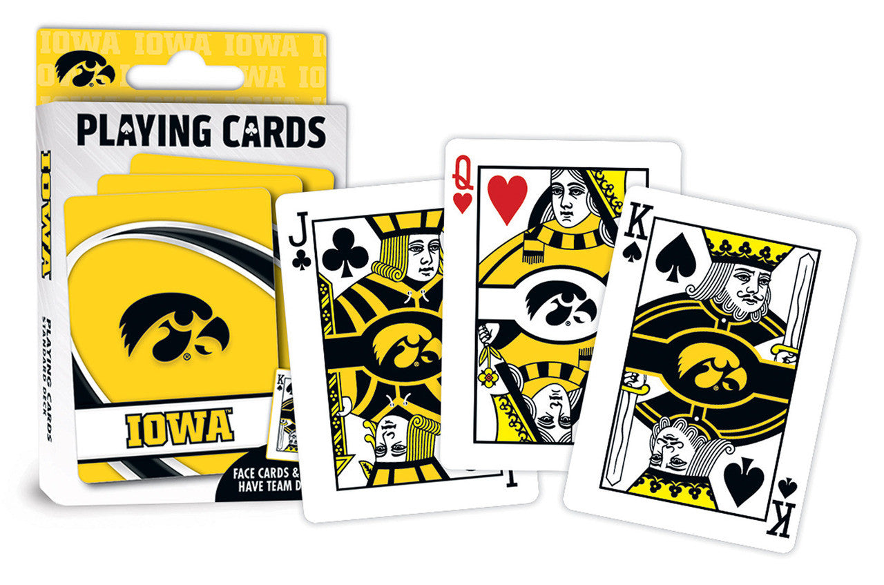 Iowa Hawkeyes Playing Cards Logo - Sports Collectibles, Sports Memorabilia, Sports Fan Shop, Sports Gifts