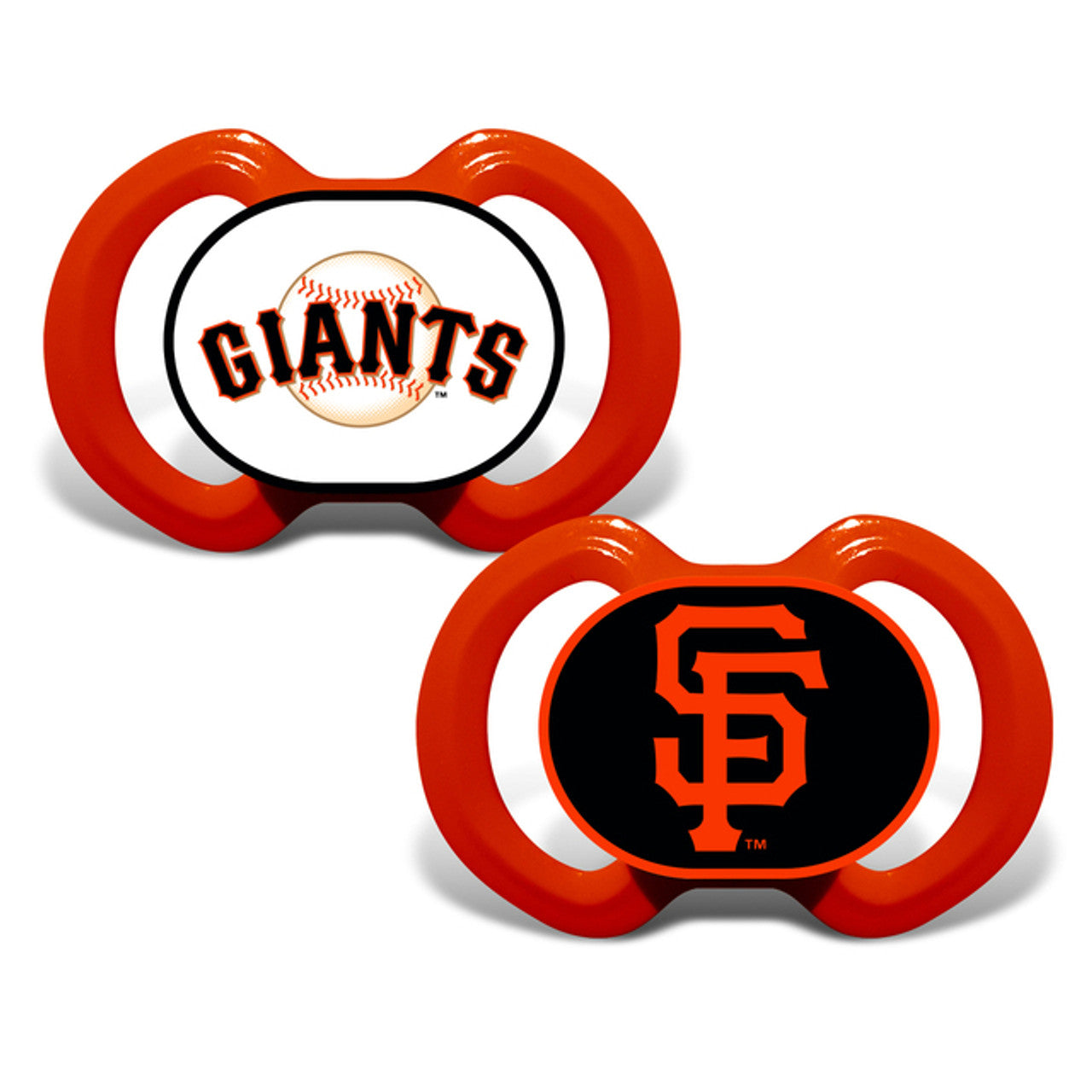 San Francisco Giants Pacifier 2 Pack - Sports Collectibles, Sports Memorabilia, Sports Fan Shop, Sports Gifts