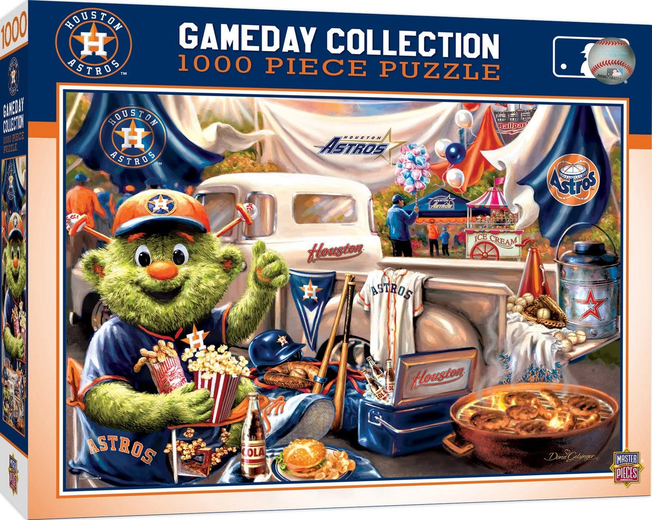 Houston Astros Puzzle 1000 Piece Gameday Design - Sports Collectibles, Sports Memorabilia, Sports Fan Shop, Sports Gifts
