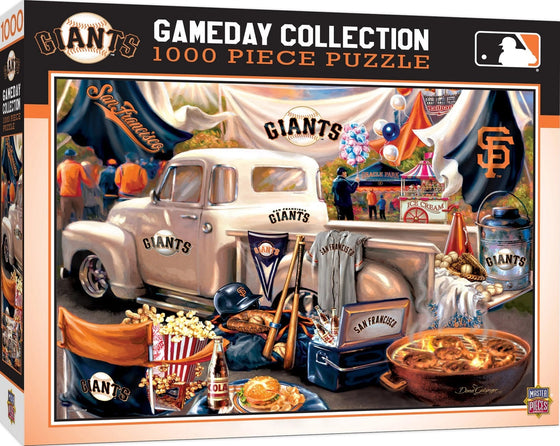 San Francisco Giants Puzzle 1000 Piece Gameday Design - Sports Collectibles, Sports Memorabilia, Sports Fan Shop, Sports Gifts