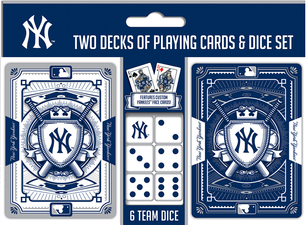 New York Yankees Playing Cards and Dice Set - Sports Collectibles, Sports Memorabilia, Sports Fan Shop, Sports Gifts