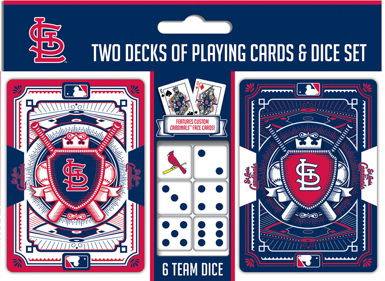 St. Louis Cardinals Playing Cards and Dice Set - Sports Collectibles, Sports Memorabilia, Sports Fan Shop, Sports Gifts