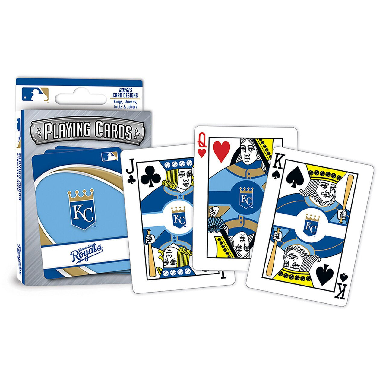 Kansas City Royals Playing Cards Logo - Sports Collectibles, Sports Memorabilia, Sports Fan Shop, Sports Gifts