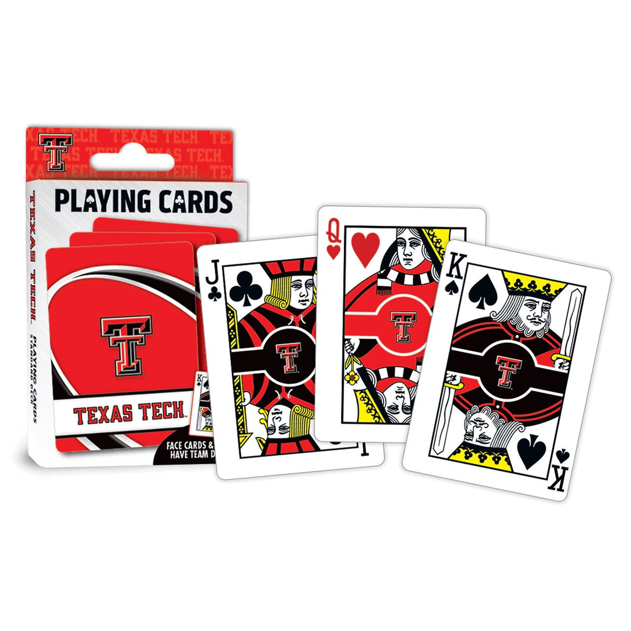 Texas Tech Red Raiders Playing Cards Logo - Sports Collectibles, Sports Memorabilia, Sports Fan Shop, Sports Gifts