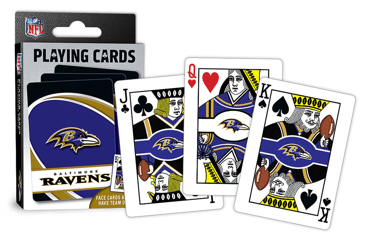 Baltimore Ravens Playing Cards Logo - Sports Collectibles, Sports Memorabilia, Sports Fan Shop, Sports Gifts