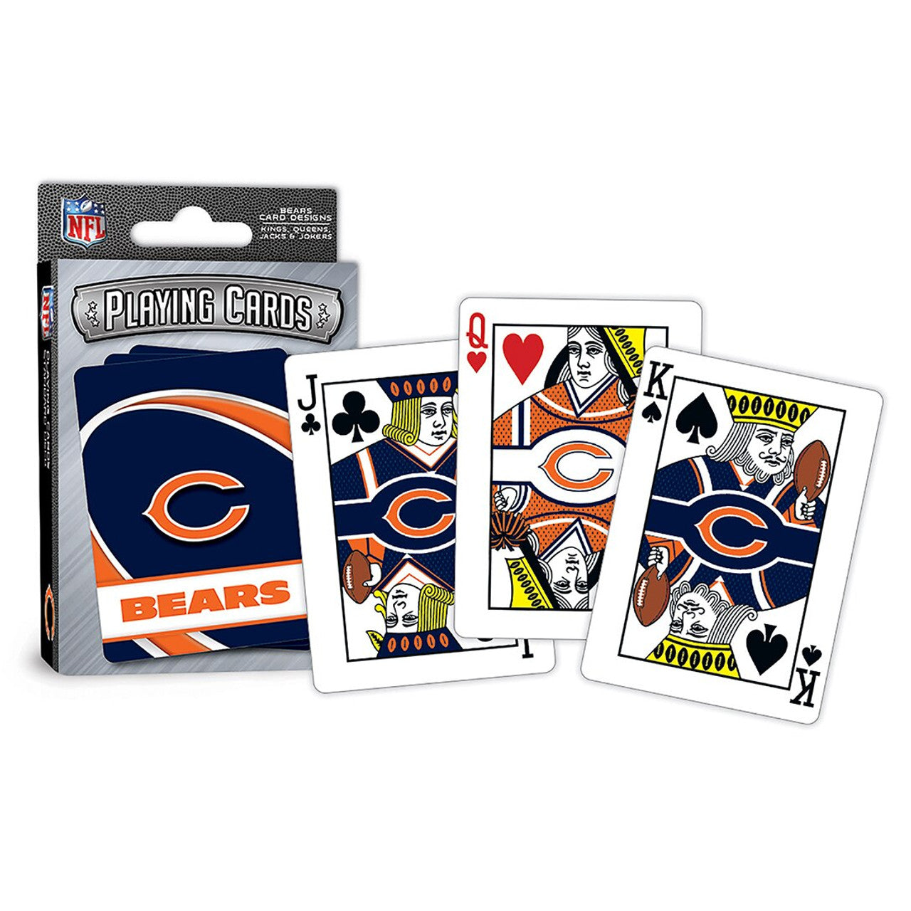 Chicago Bears Playing Cards Logo - Sports Collectibles, Sports Memorabilia, Sports Fan Shop, Sports Gifts