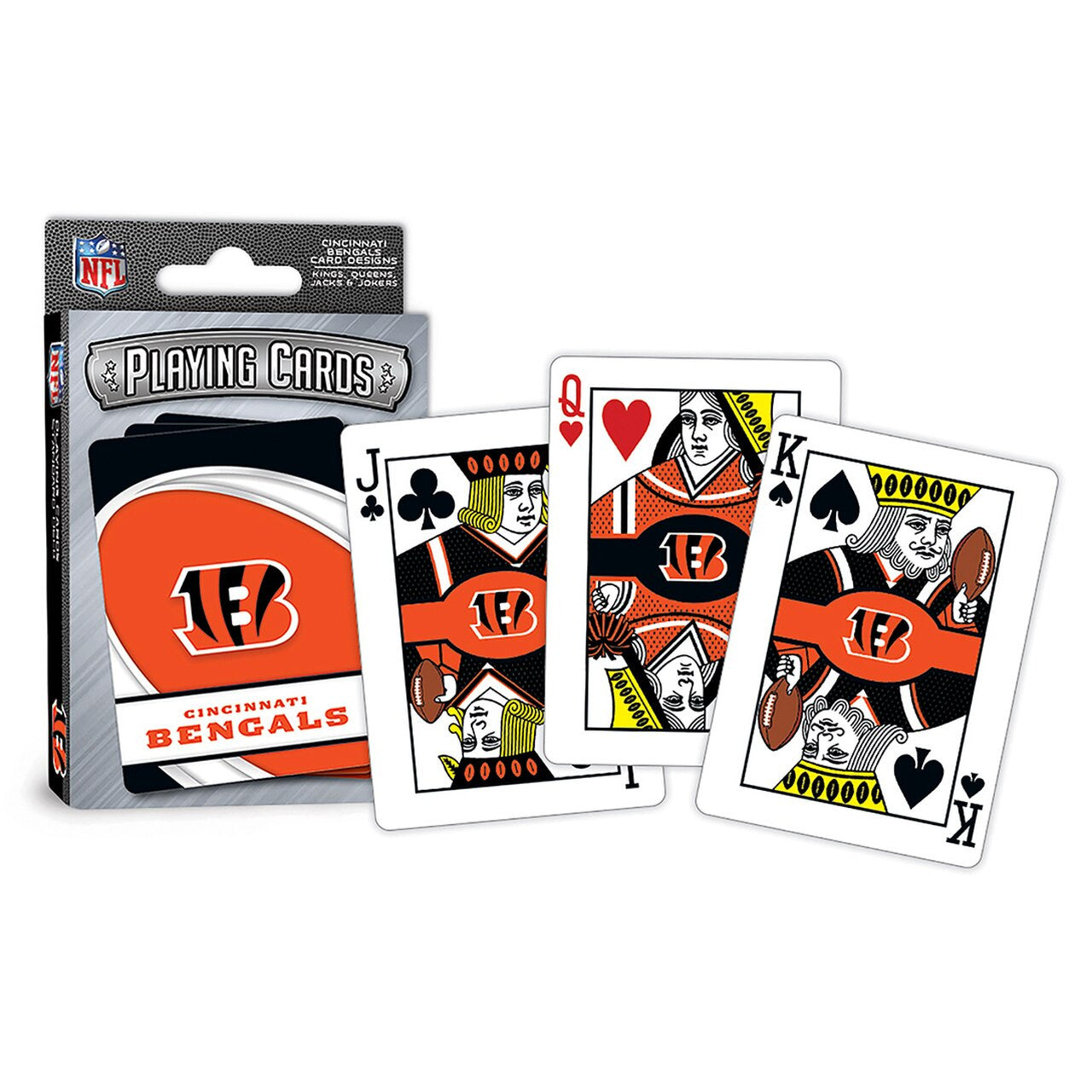 Cincinnati Bengals Playing Cards Logo - Sports Collectibles, Sports Memorabilia, Sports Fan Shop, Sports Gifts