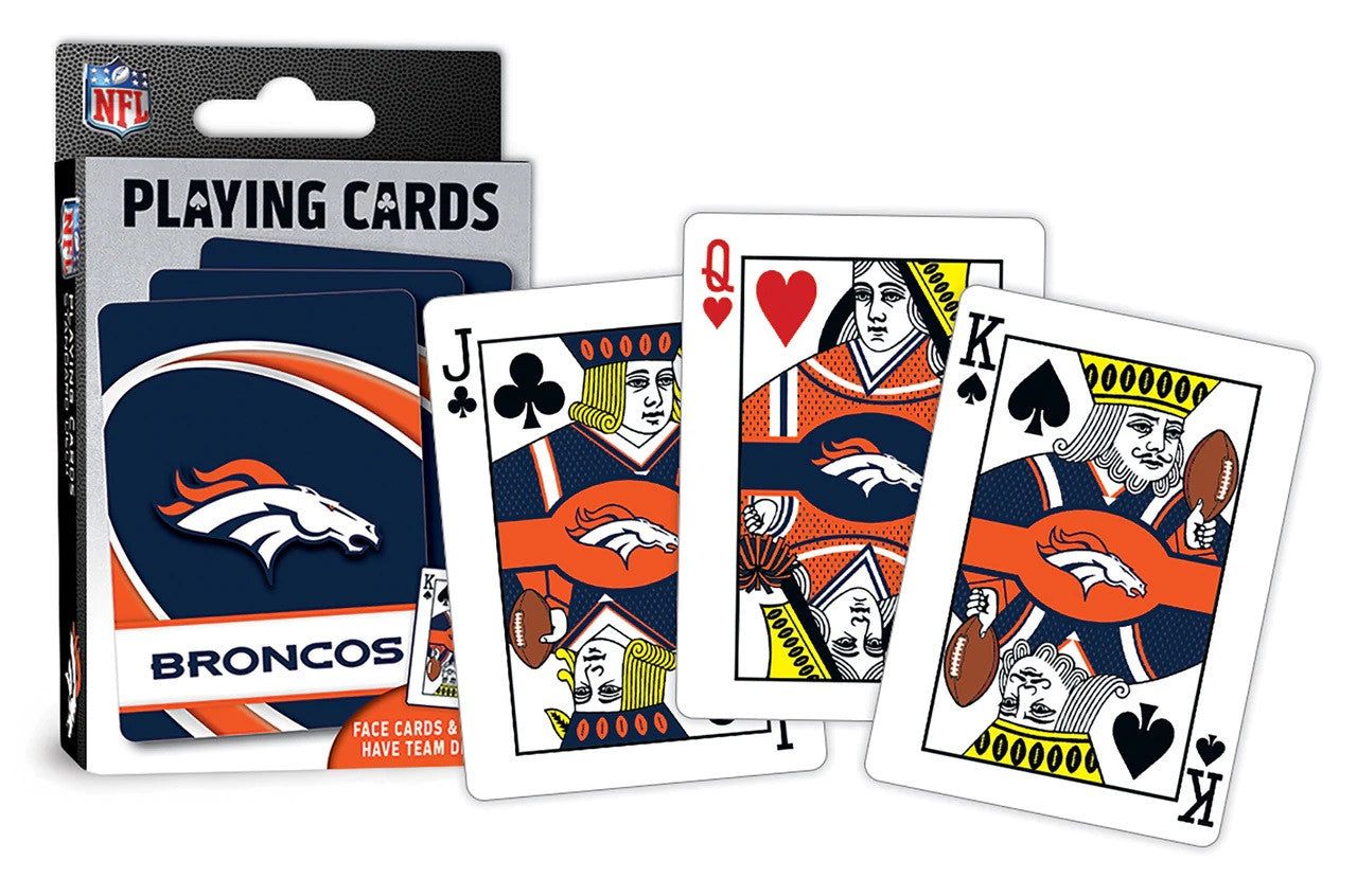 Denver Broncos Playing Cards Logo - Sports Collectibles, Sports Memorabilia, Sports Fan Shop, Sports Gifts