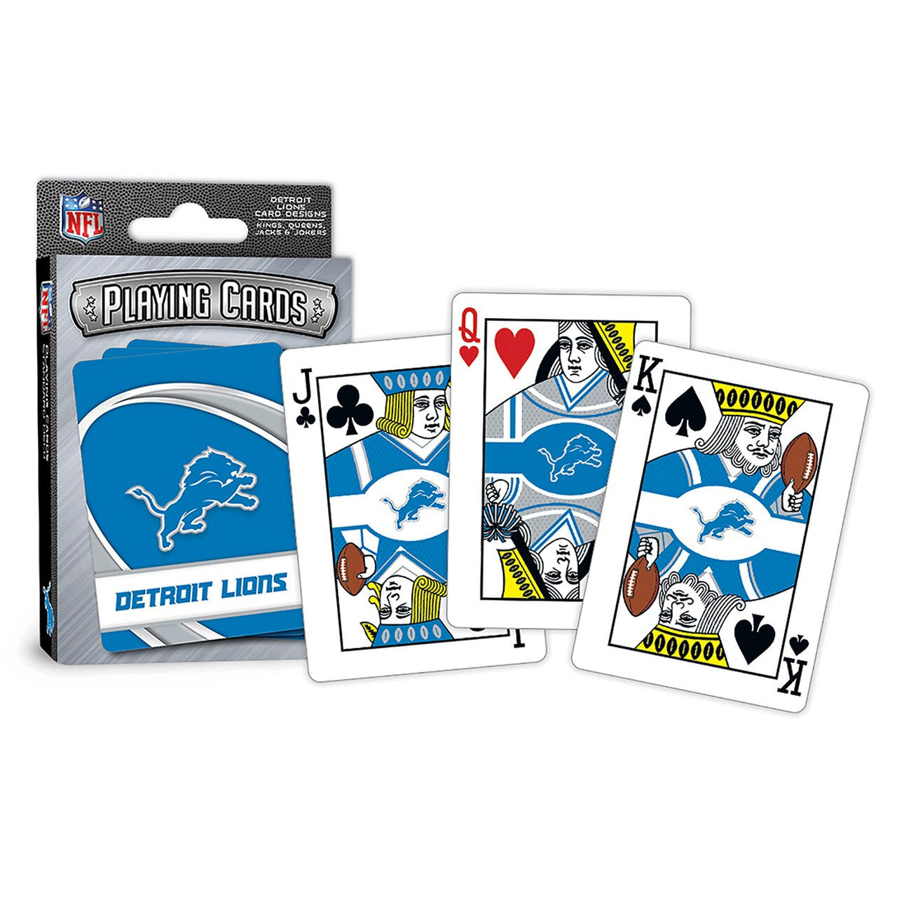 Detroit Lions Playing Cards Logo - Sports Collectibles, Sports Memorabilia, Sports Fan Shop, Sports Gifts