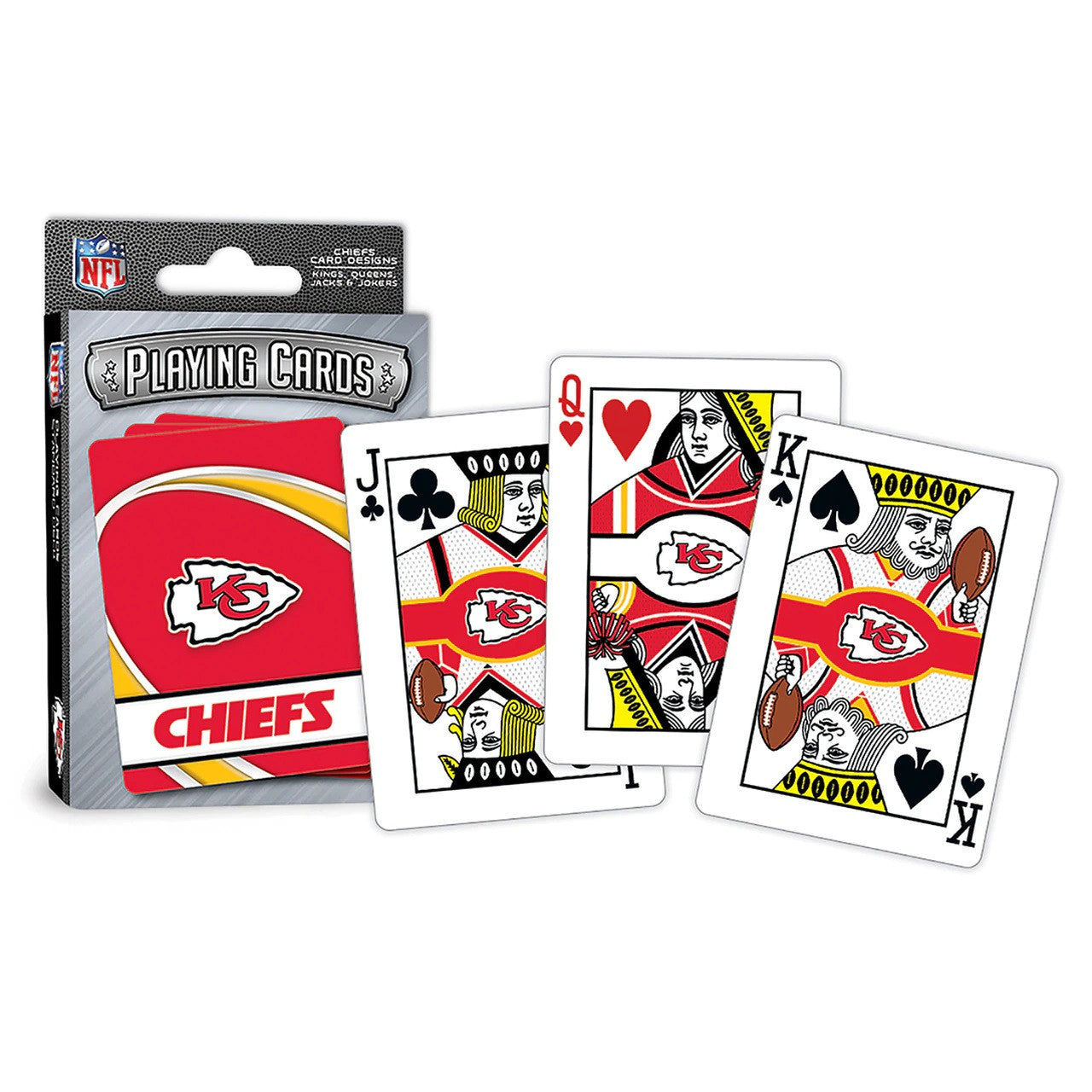 Kansas City Chiefs Playing Cards Logo - Sports Collectibles, Sports Memorabilia, Sports Fan Shop, Sports Gifts