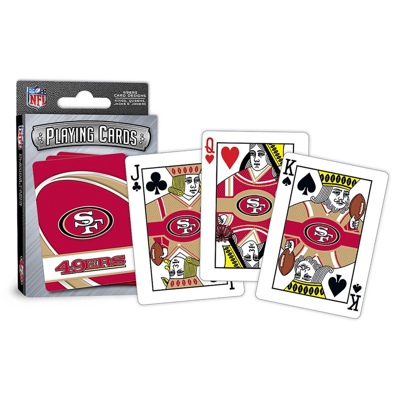 San Francisco 49ers Playing Cards Logo - Sports Collectibles, Sports Memorabilia, Sports Fan Shop, Sports Gifts