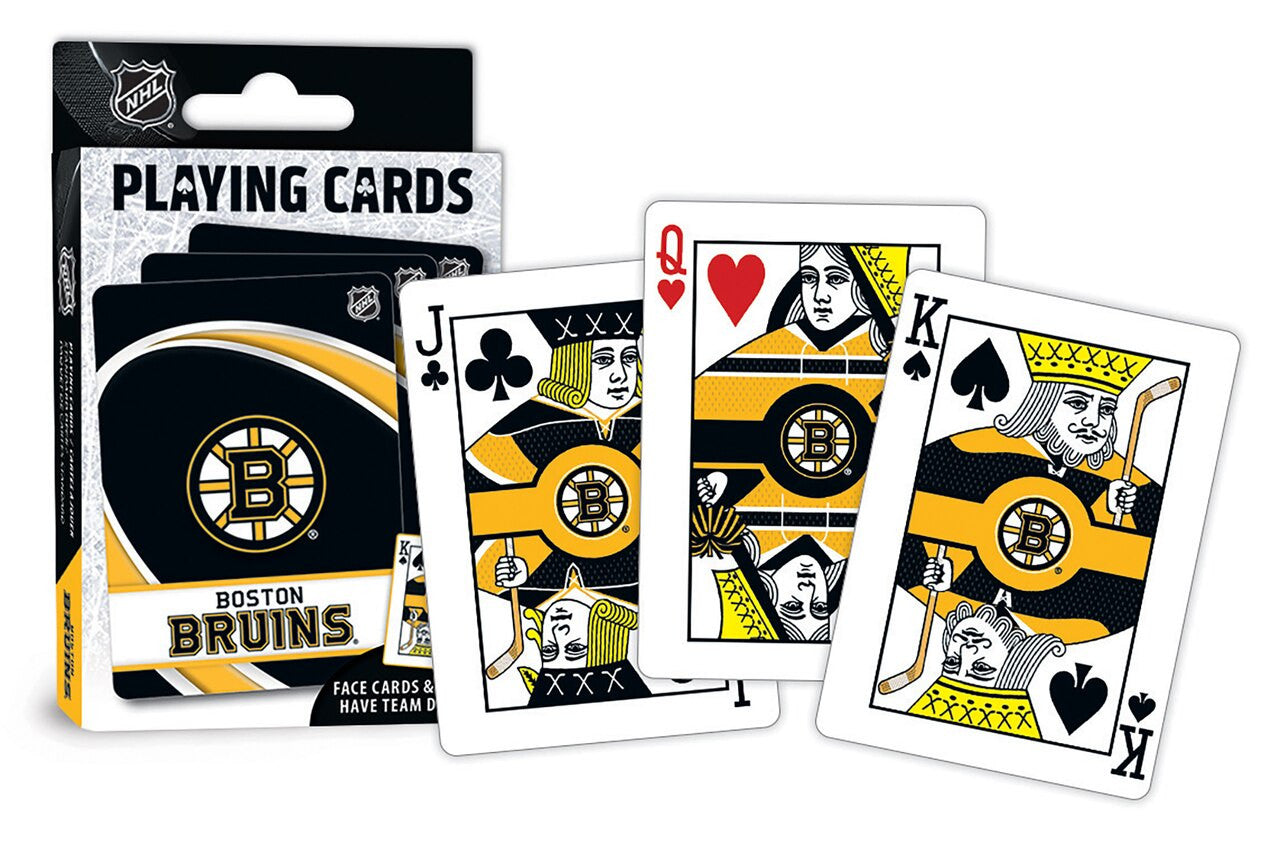 Boston Bruins Playing Cards Logo - Sports Collectibles, Sports Memorabilia, Sports Fan Shop, Sports Gifts