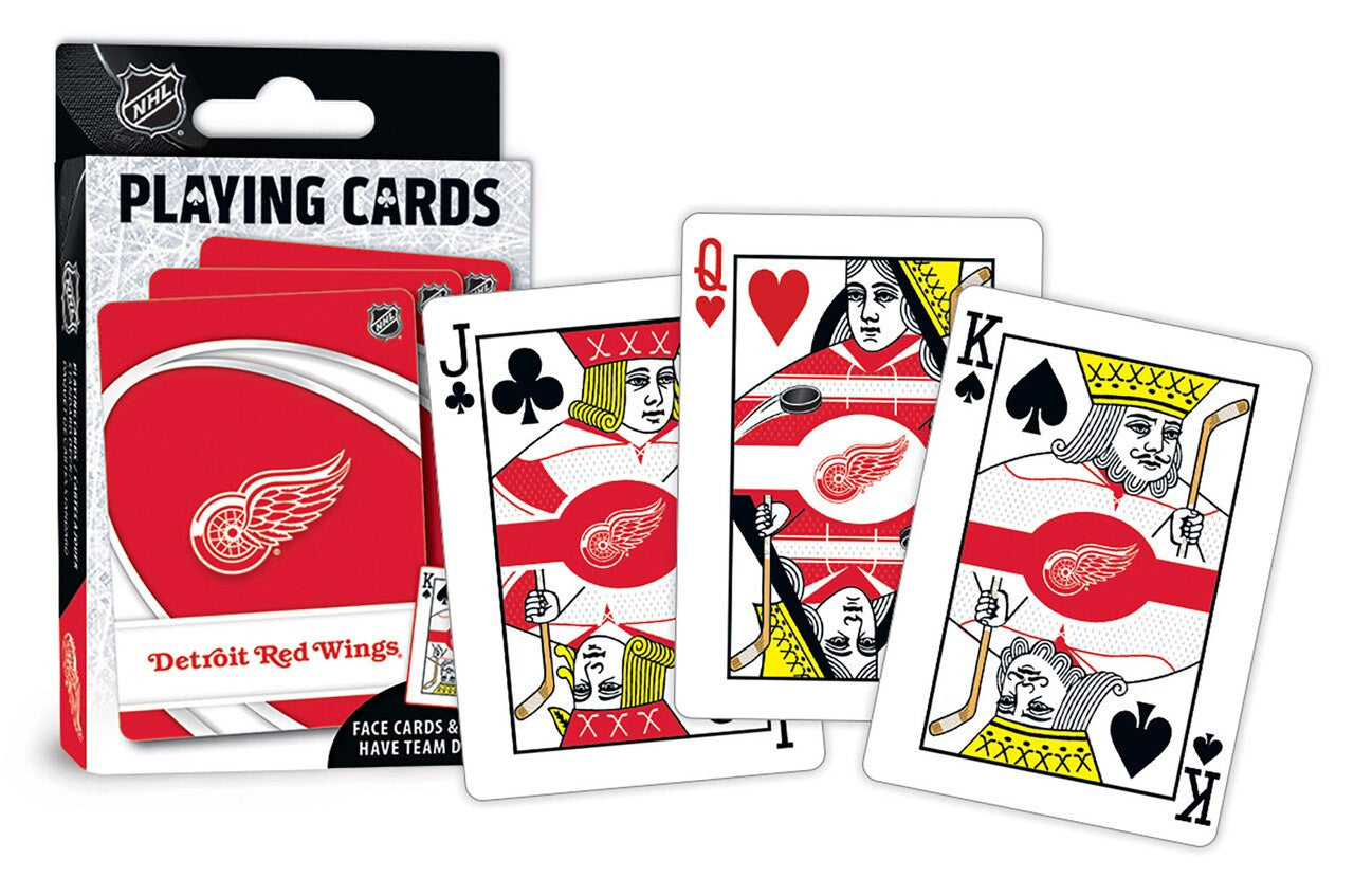 Detroit Red Wings Playing Cards Logo - Sports Collectibles, Sports Memorabilia, Sports Fan Shop, Sports Gifts