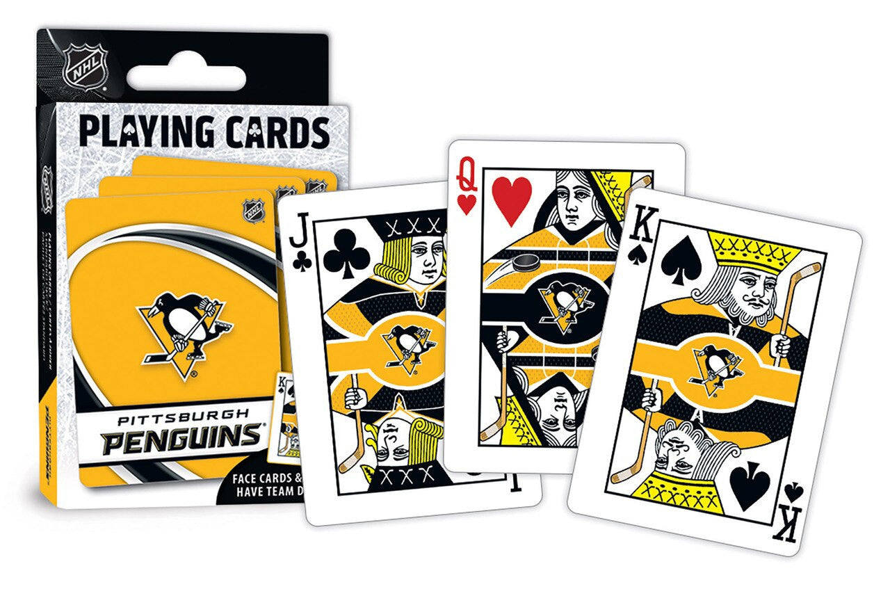 Pittsburgh Penguins Playing Cards Logo - Sports Collectibles, Sports Memorabilia, Sports Fan Shop, Sports Gifts