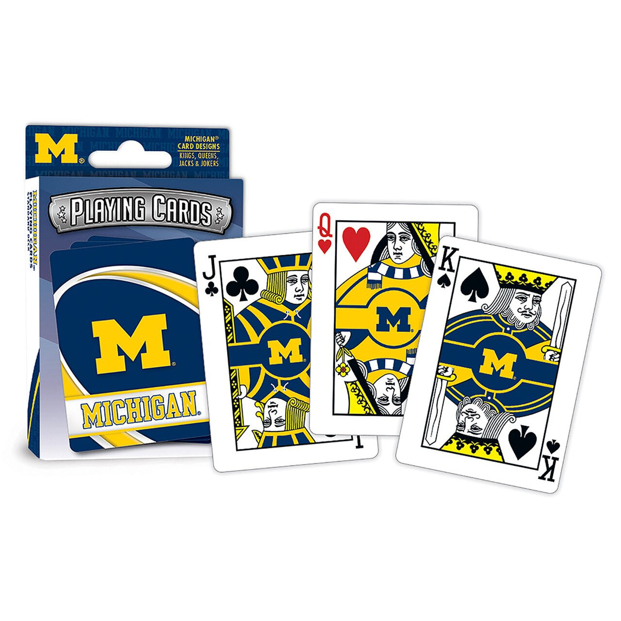 Michigan Wolverines Playing Cards Logo - Sports Collectibles, Sports Memorabilia, Sports Fan Shop, Sports Gifts