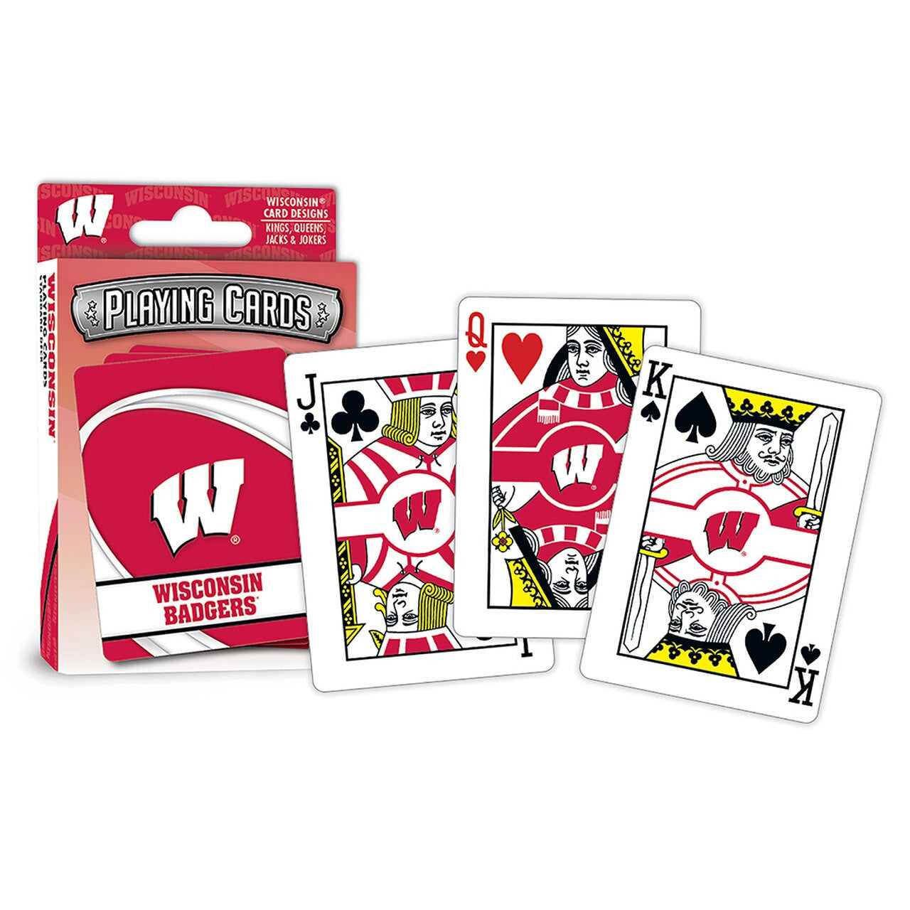 Wisconsin Badgers Playing Cards Logo - Sports Collectibles, Sports Memorabilia, Sports Fan Shop, Sports Gifts