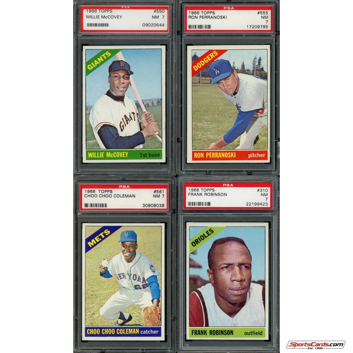1966 Topps Baseball Complete Graded Set Break - (1) PSA 7 or Better Graded Card Per Box! - Sports Gifts, Sports Memorabilia, Sports Collectibles, Fan Shop