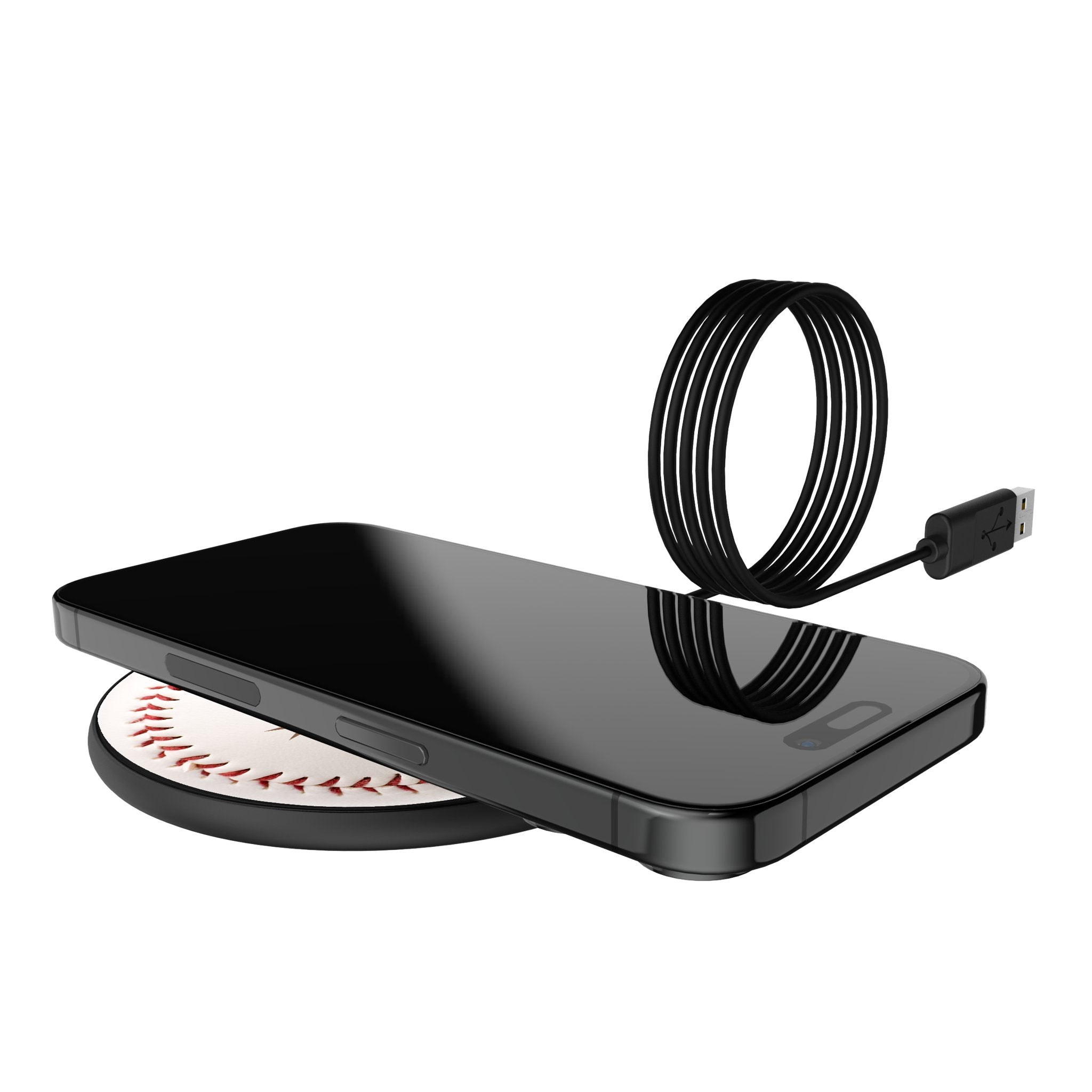 Arizona Diamondbacks 1999-2006 - Cooperstown Collection Baseball 15-Watt Wireless Charger - Sports Gifts, Sports Memorabilia, Sports Collectibles, Fan Shop