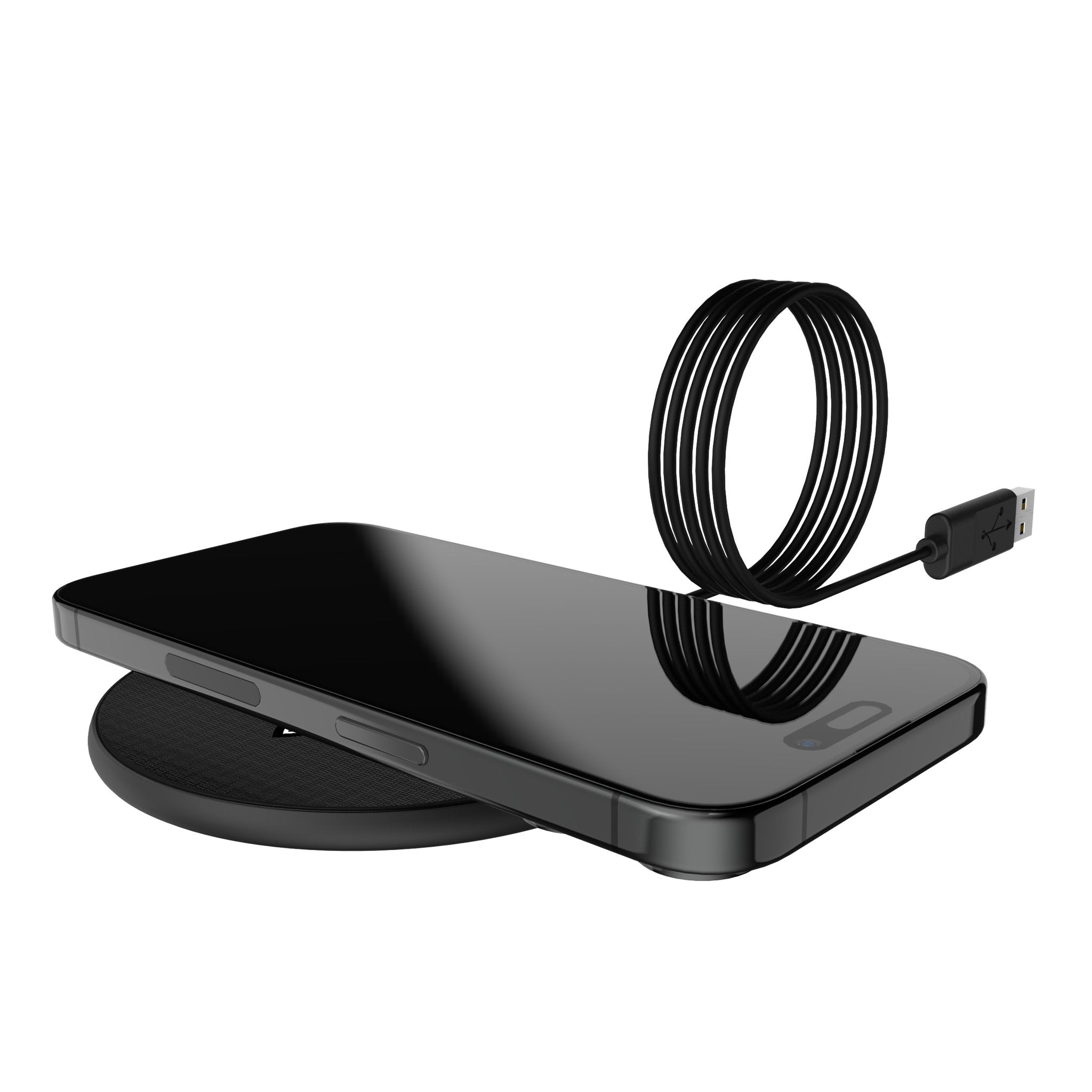 New Orleans Saints Linen 15-Watt Wireless Charger - Sports Gifts, Sports Memorabilia, Sports Collectibles, Fan Shop