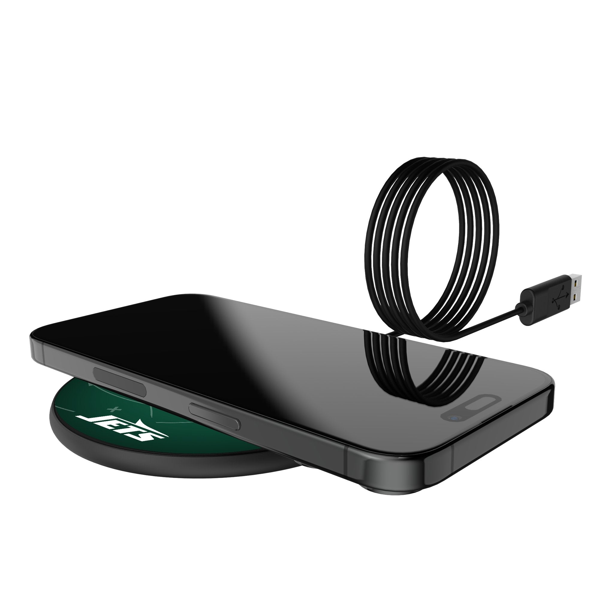 Quinnen Williams New York Jets 95 Ready 15-Watt Wireless Charger - Sports Gifts, Sports Memorabilia, Sports Collectibles, Fan Shop