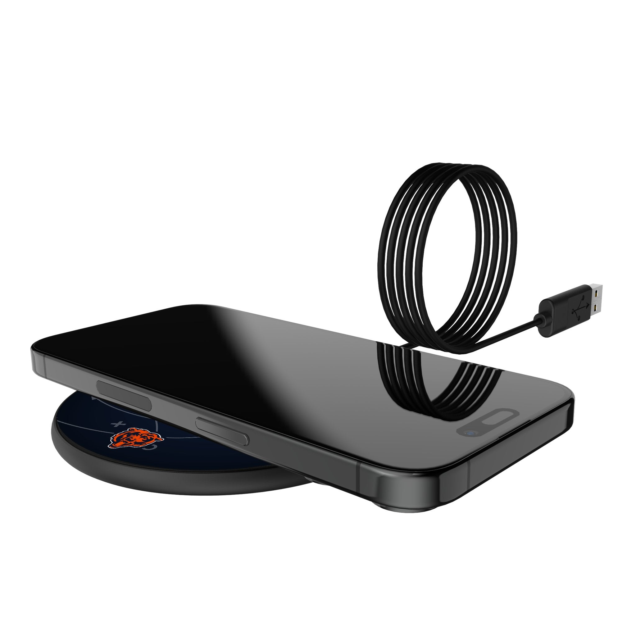 Kevin Byard III Chicago Bears 31 Ready 15-Watt Wireless Charger - Sports Gifts, Sports Memorabilia, Sports Collectibles, Fan Shop