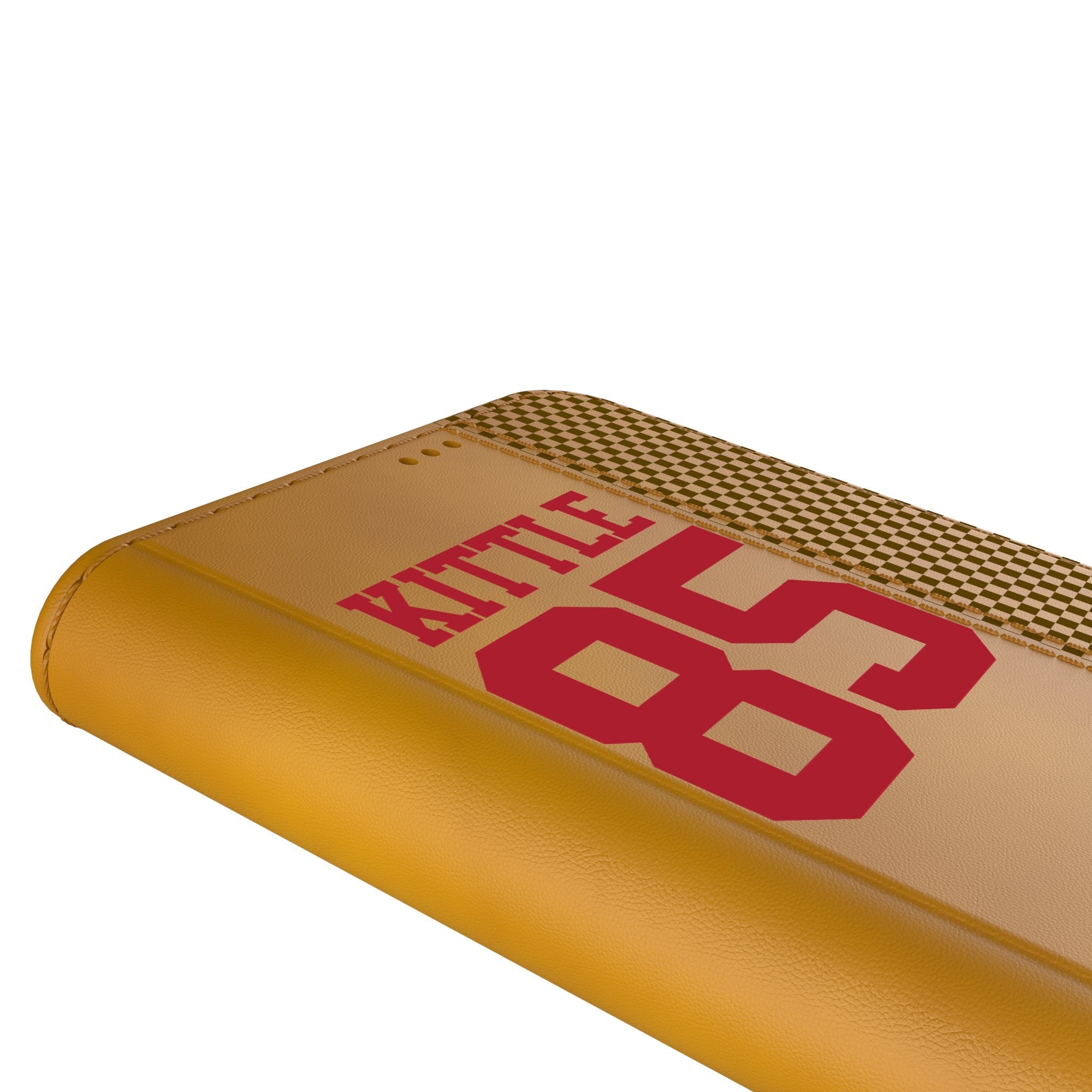 George Kittle San Francisco 49ers 85 Game Tactic Folio Phone Case for Apple iPhone - Sports Gifts, Sports Memorabilia, Sports Collectibles, Fan Shop
