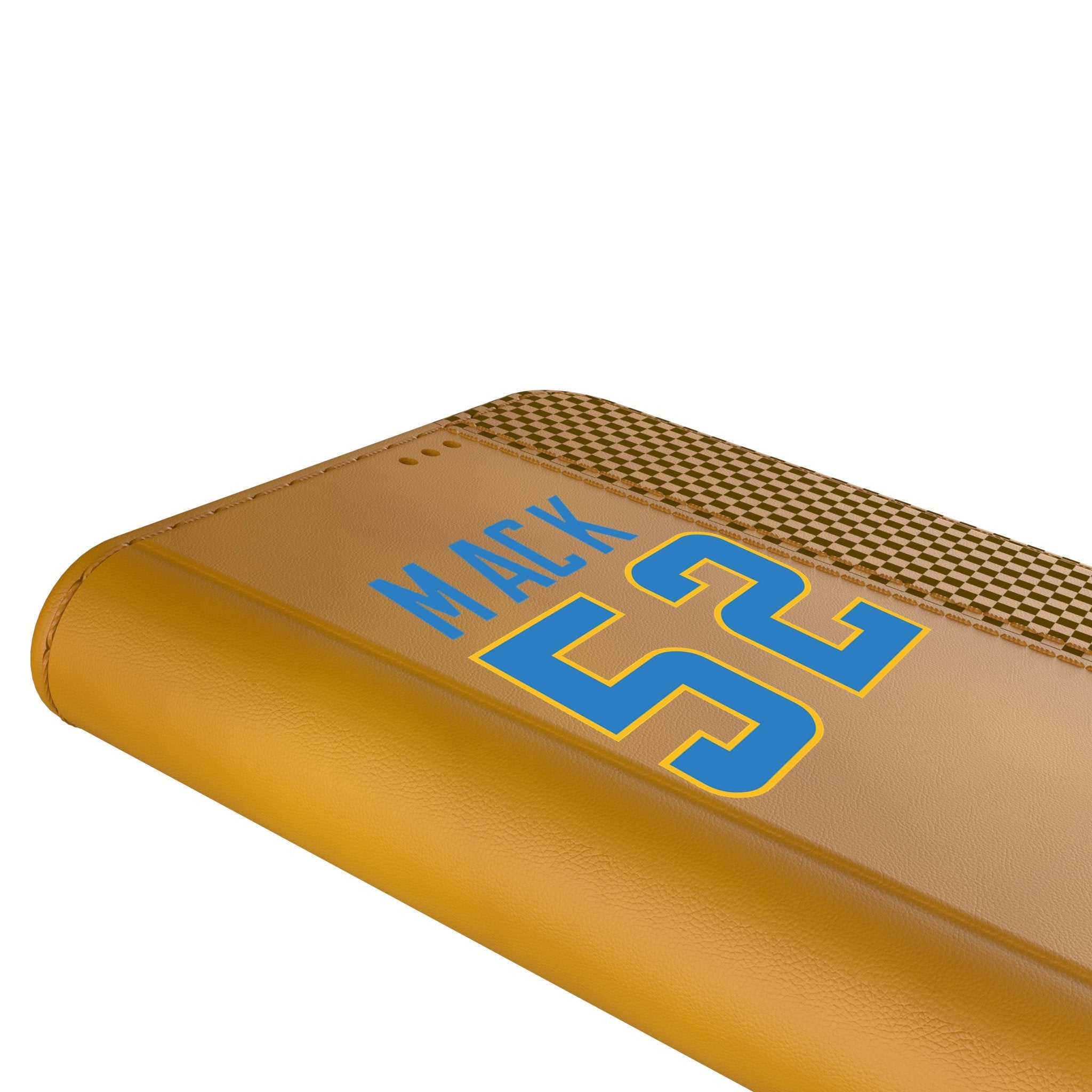 Khalil Mack Los Angeles Chargers 52 Game Tactic Folio Phone Case for Apple iPhone - Sports Gifts, Sports Memorabilia, Sports Collectibles, Fan Shop