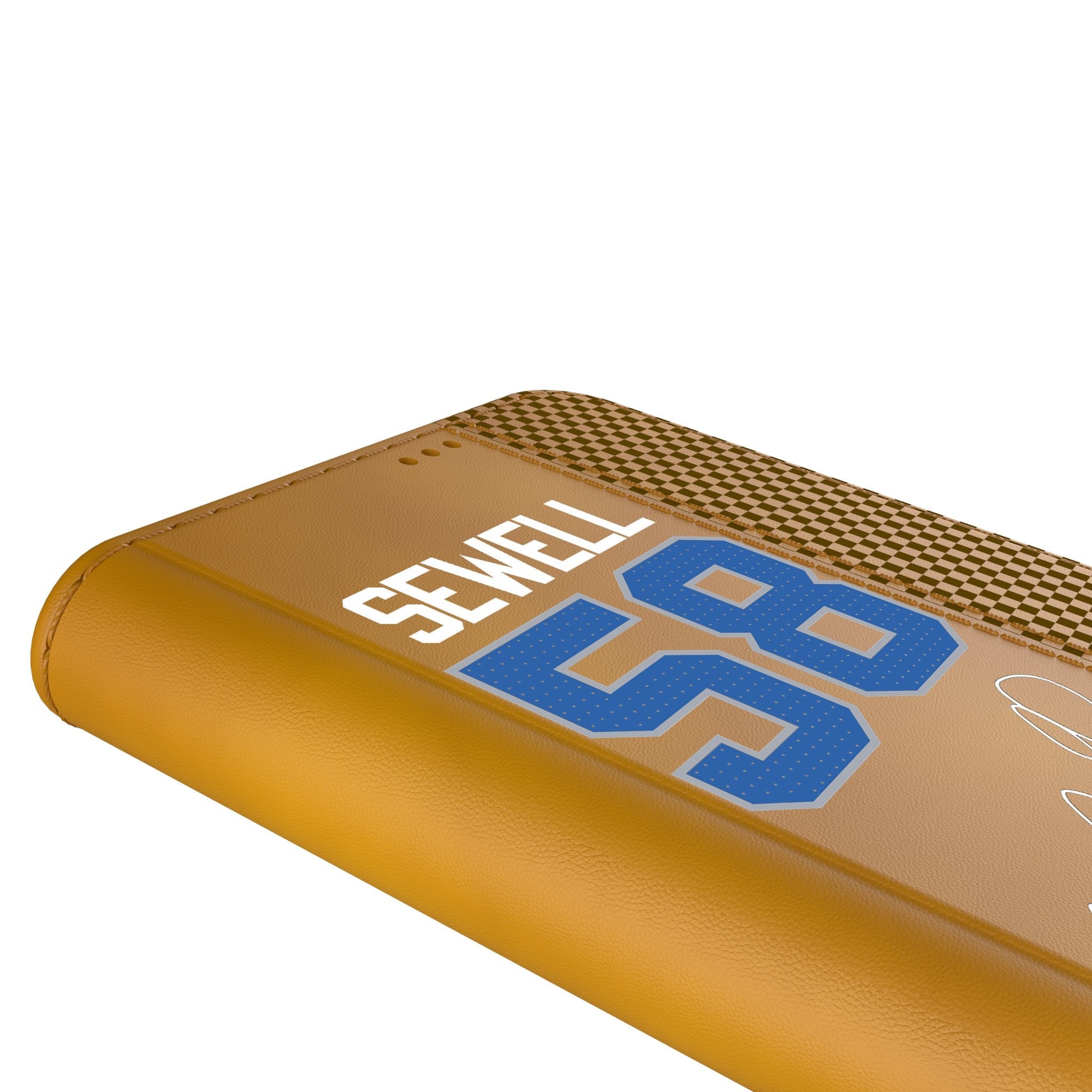 Penei Sewell Detroit Lions 58 Game Tactic Folio Phone Case for Apple iPhone - Sports Gifts, Sports Memorabilia, Sports Collectibles, Fan Shop