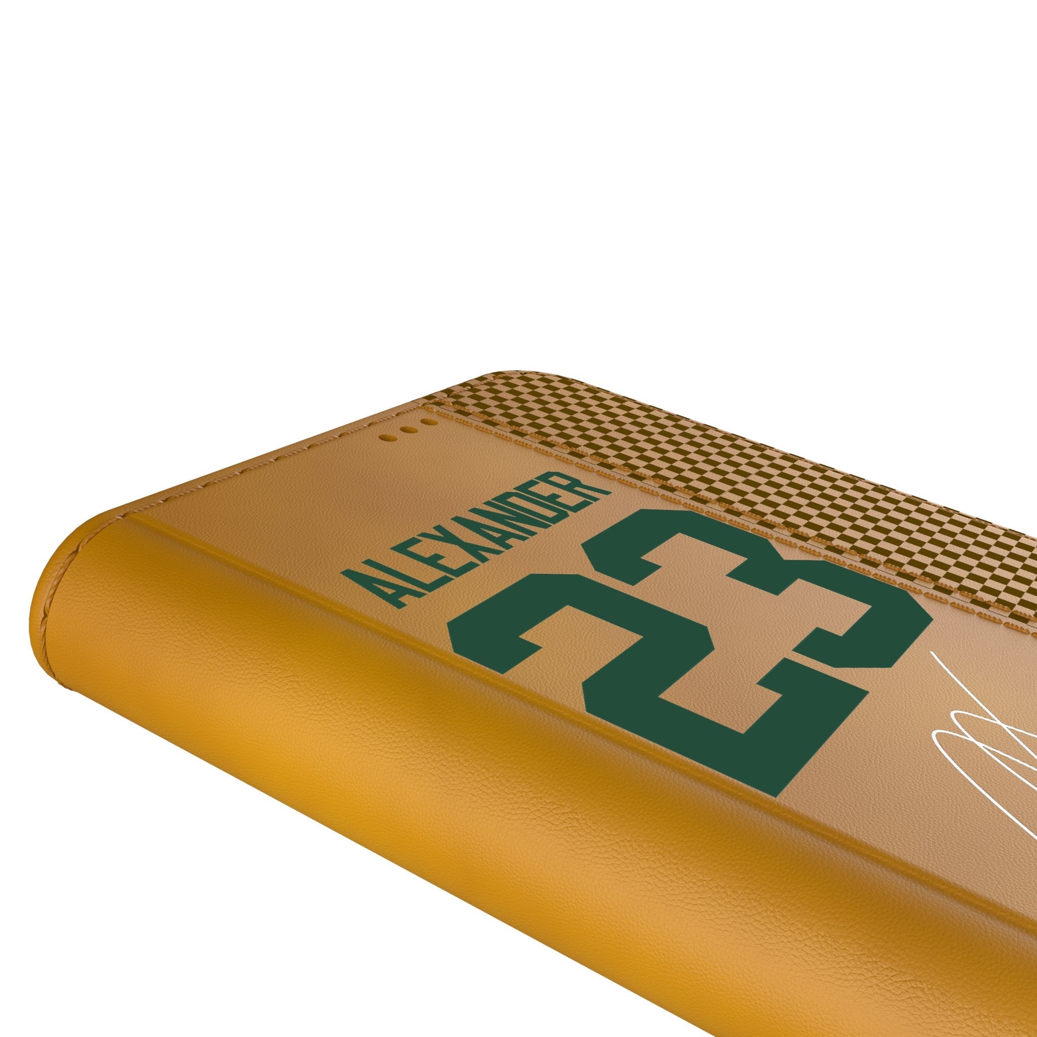 Jaire Alexander Green Bay Packers 23 Game Tactic Folio Phone Case for Apple iPhone - Sports Gifts, Sports Memorabilia, Sports Collectibles, Fan Shop