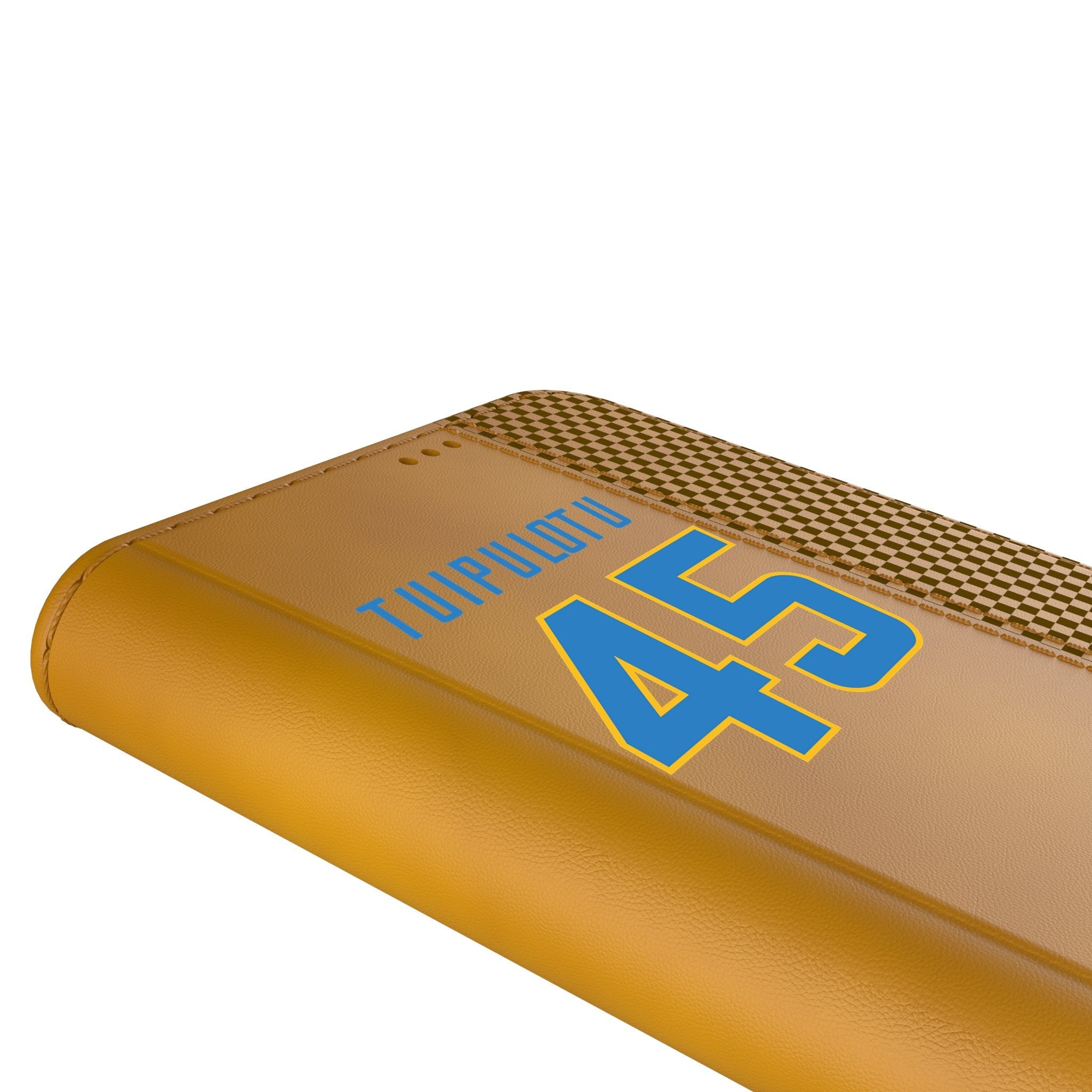 Tuli Tuipulotu Los Angeles Chargers 45 Game Tactic Folio Phone Case for Apple iPhone - Sports Gifts, Sports Memorabilia, Sports Collectibles, Fan Shop