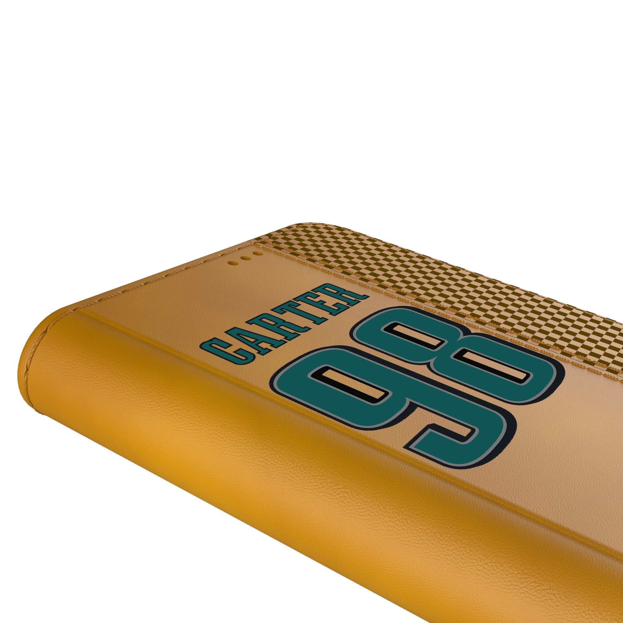 Jalen Carter Philadelphia Eagles 98 Game Tactic Folio Phone Case for Apple iPhone - Sports Gifts, Sports Memorabilia, Sports Collectibles, Fan Shop